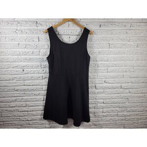 Forever 21 Womens Dress 2X Plus Tank Mini Fit Flare Black Pullover BLA46E